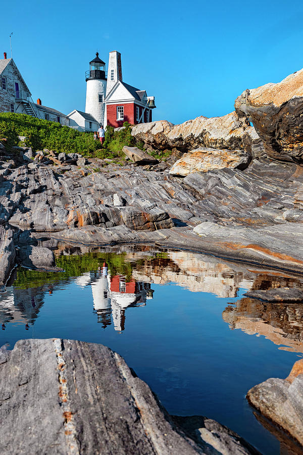 Lighthouse, Pemaquid, Maine Digital Art By Claudia Uripos - Fine Art ...