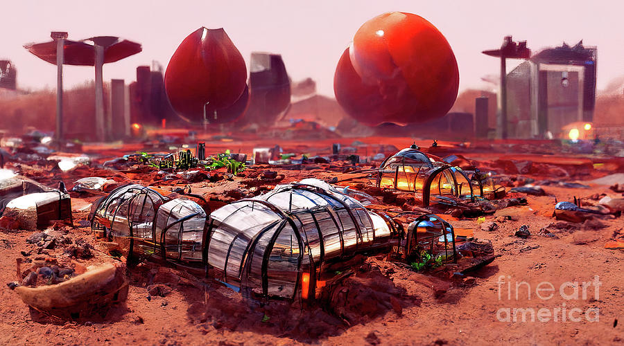 future mars base