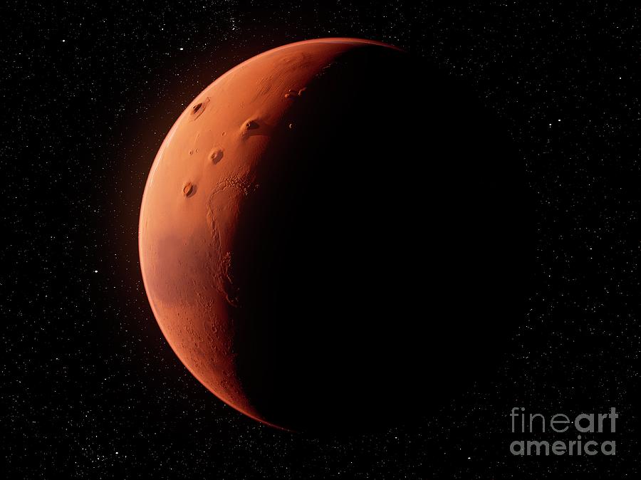 Space Photograph - Mars #12 by Sebastian Kaulitzki/science Photo Library