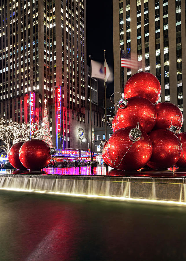 Midtown Christmas Ornaments, Nyc #12 Digital Art by Lumiere