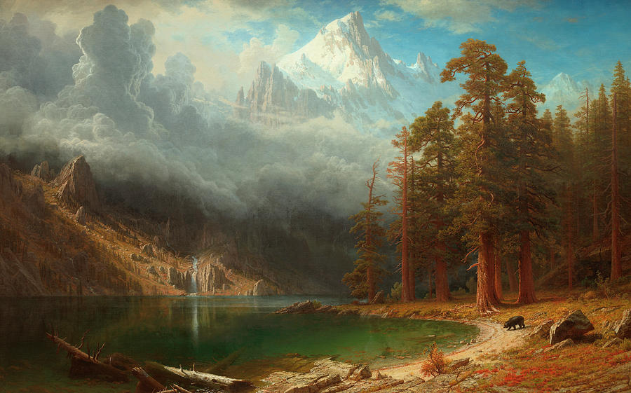 Mount Corcoran #12 Painting by Albert Bierstadt