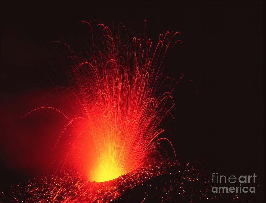 Mount Etna Volcano Erupting #12 Photograph by Jeremy Bishop/science Photo Library