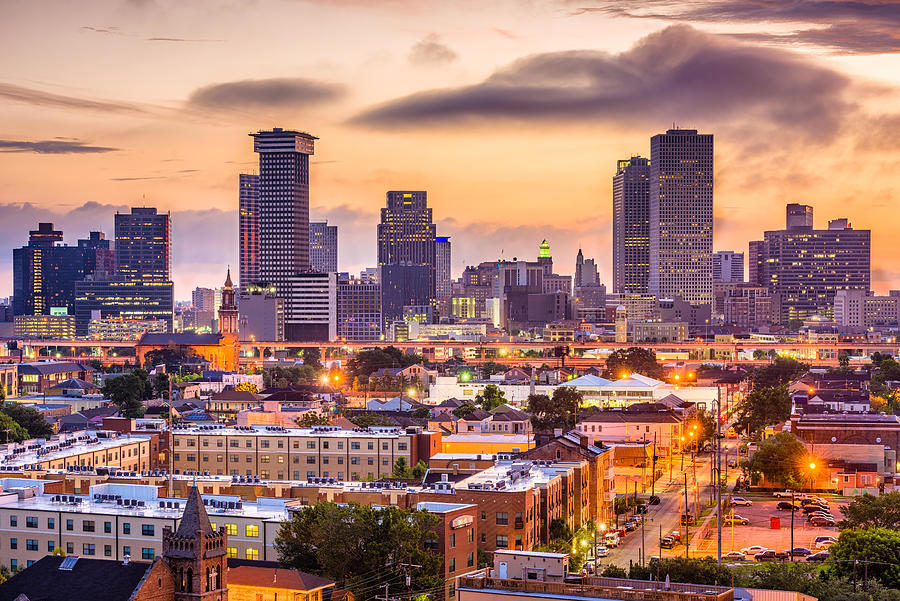 New Orleans, Louisiana, Usa Downtown Photograph by Sean Pavone - Fine ...