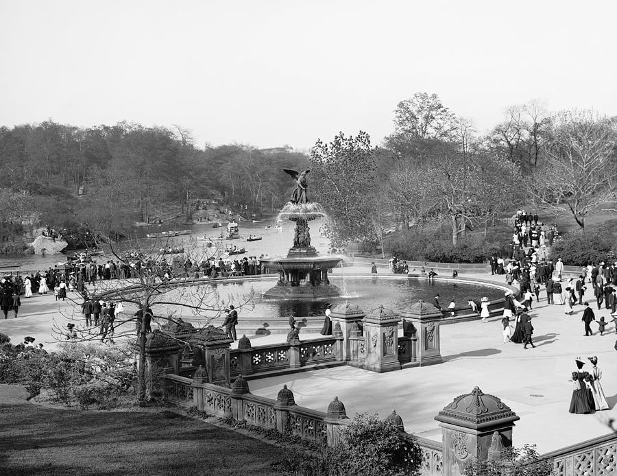 Central Park, New York c1905  Photograph by Granger