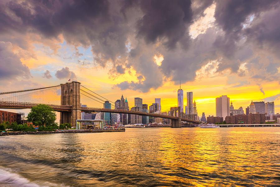 New York City Photograph - New York, New York, Usa Lower Manhattan #12 by Sean Pavone