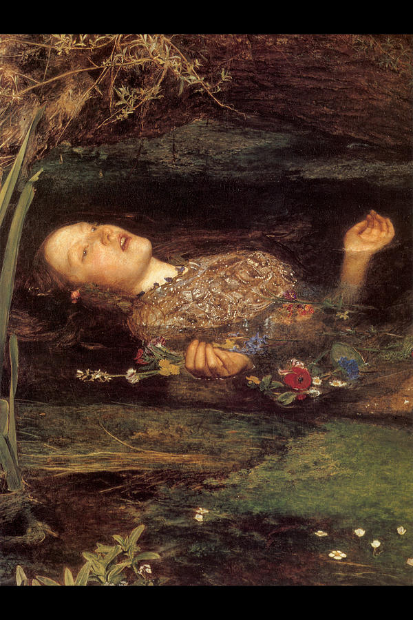 Ophelia #12 Painting by John Everett Millais