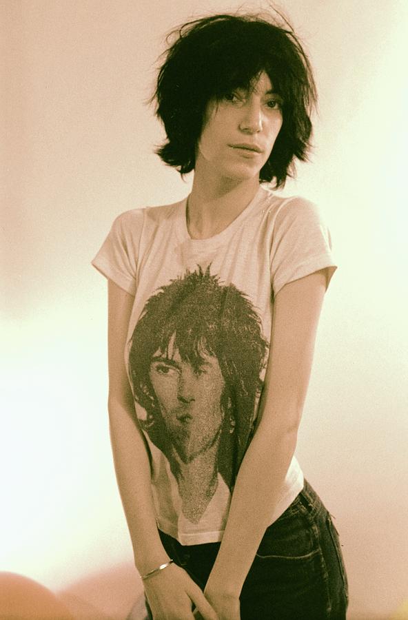 Keith Richards Photograph - Patti Smith Portrait Session #12 by Michael Ochs Archives