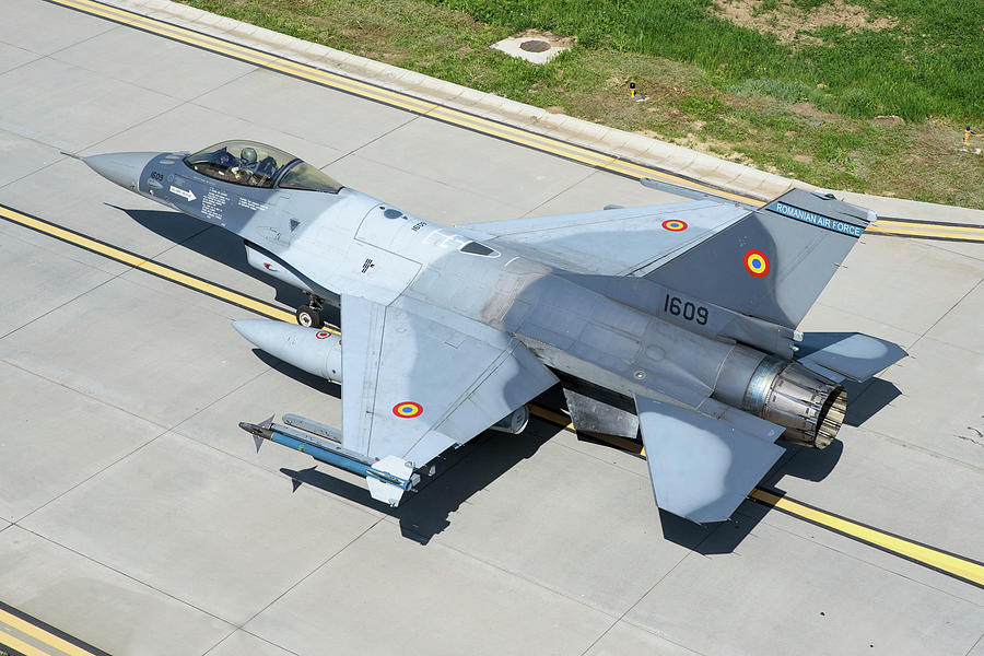 Romanian Air Force F-16am Fighting #12 Photograph by Daniele Faccioli