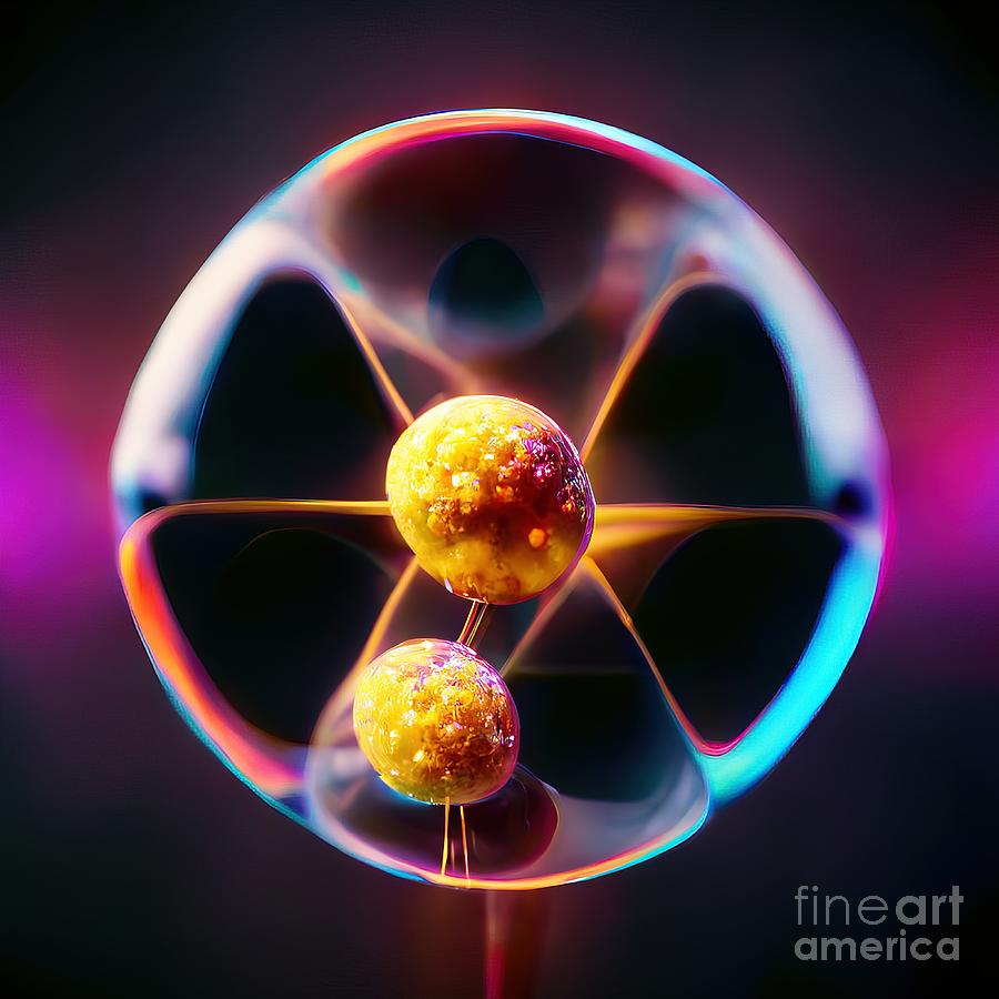 Subatomic Particles And Atoms #12 Photograph by Richard Jones/science Photo Library
