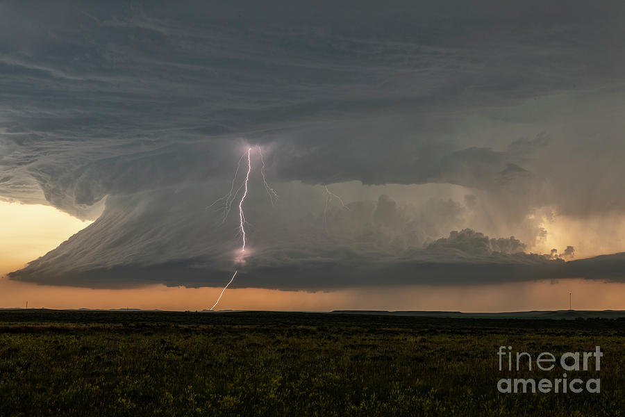Supercell Thunderstorm #12 Photograph by Roger Hill/science Photo Library