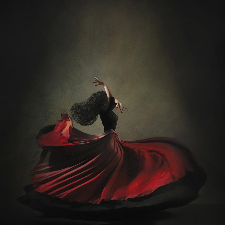 Performance Photograph - The Girl & Dance #12 by Moein Hashemi Nasab