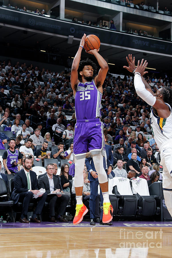 Utah Jazz V Sacramento Kings #12 Photograph by Rocky Widner