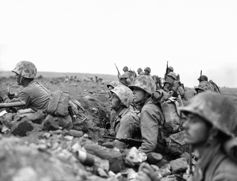 Iwo Jima, 1945 #30 Photograph by United States Marine Corps