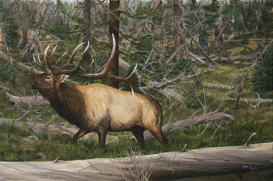 12 Yards Painting by Lance Crumley