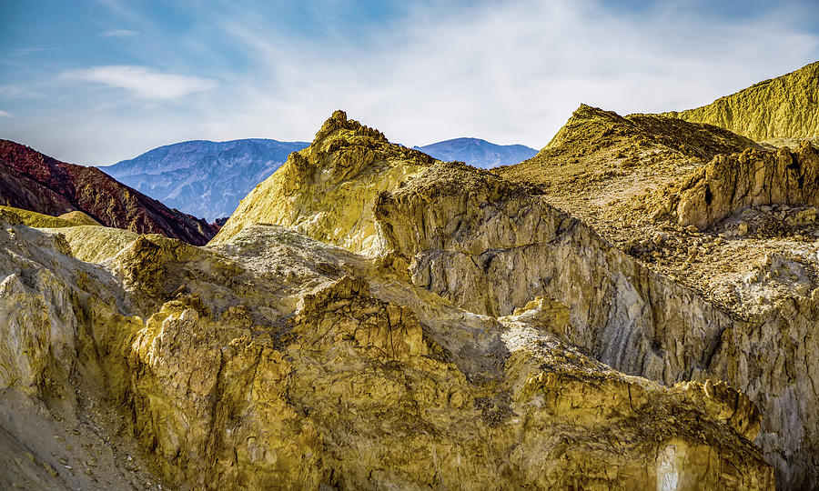 Zabriskie Point In Death Valley National Park #12 Photograph by Alex Grichenko