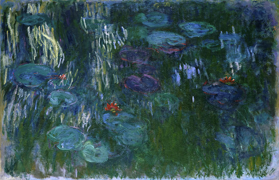 Water Lilies. #121 Painting by Claude Monet