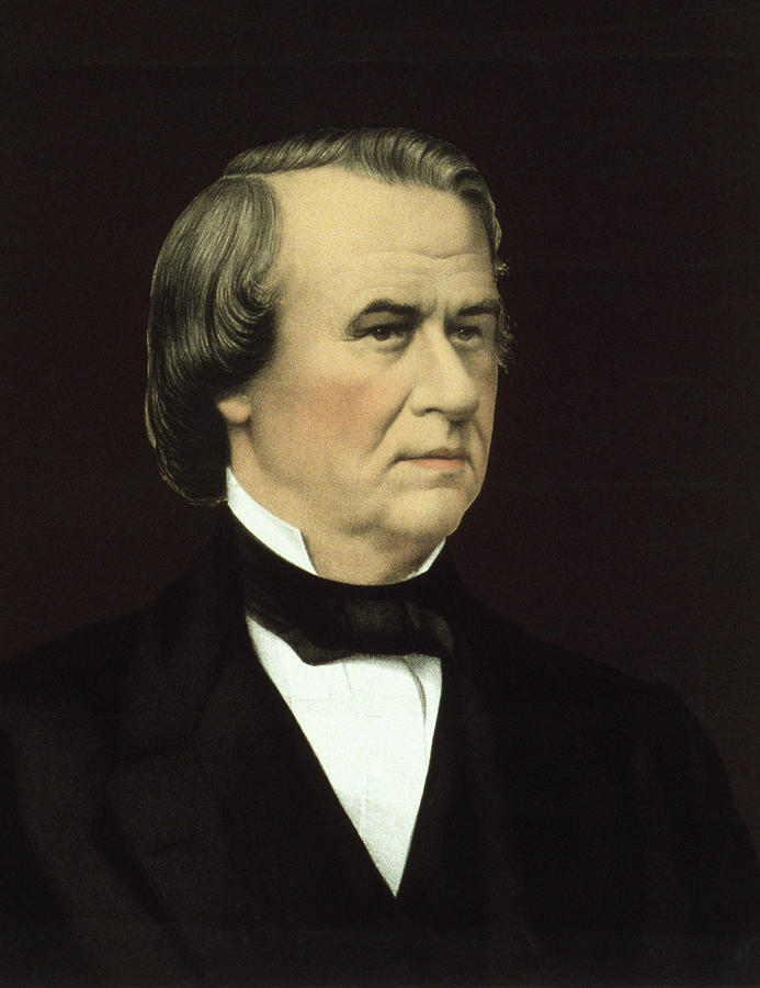 Andrew Johnson, 1808 to 1875. Seventeenth President of the United