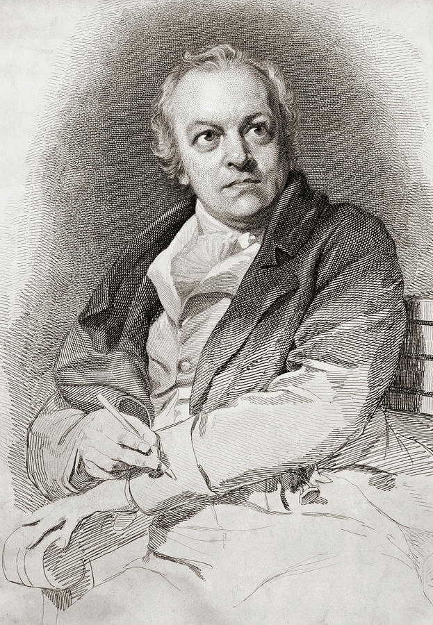 William Blake, 1757 1857. English poet painter and printmaker