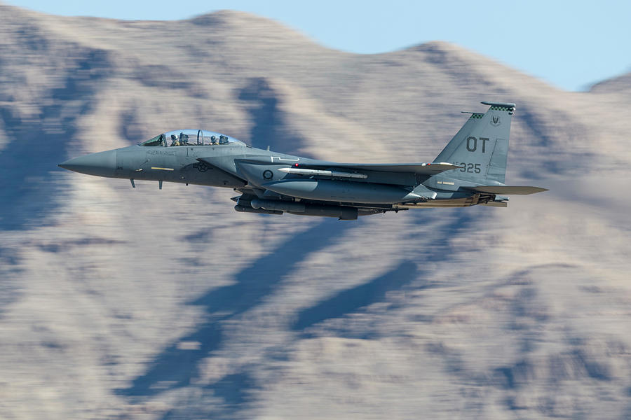 A U.s. Air Force F-15e Strike Eagle #13 Photograph by Rob Edgcumbe