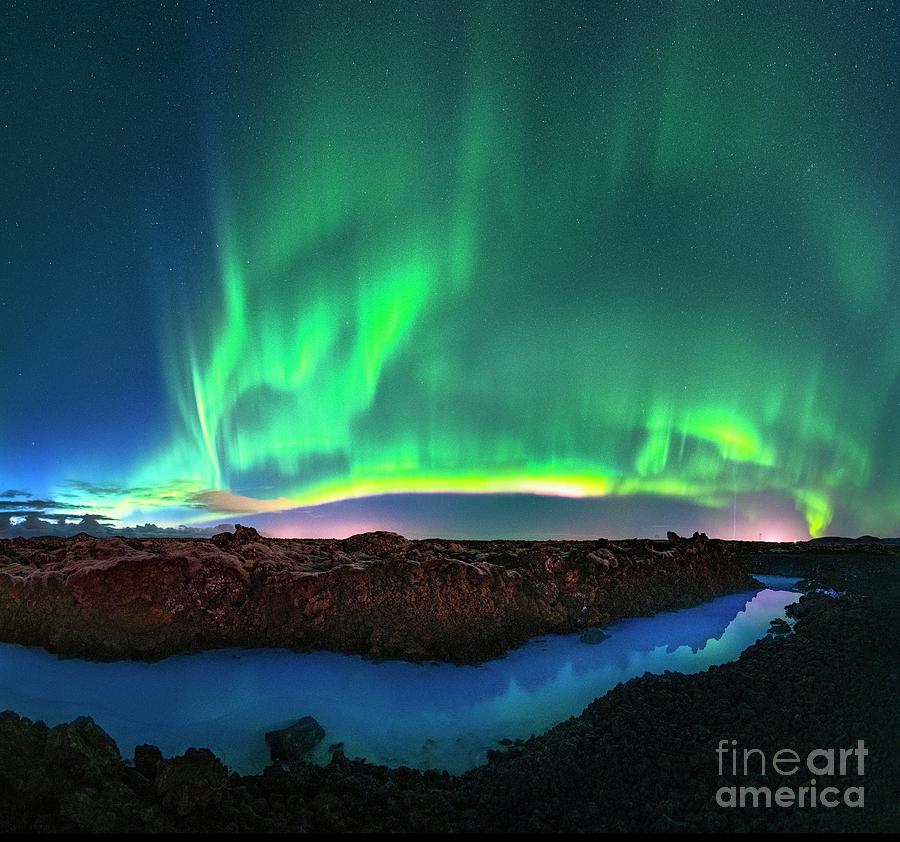 Aurora Borealis Over Iceland #13 Photograph by Miguel Claro/science Photo Library