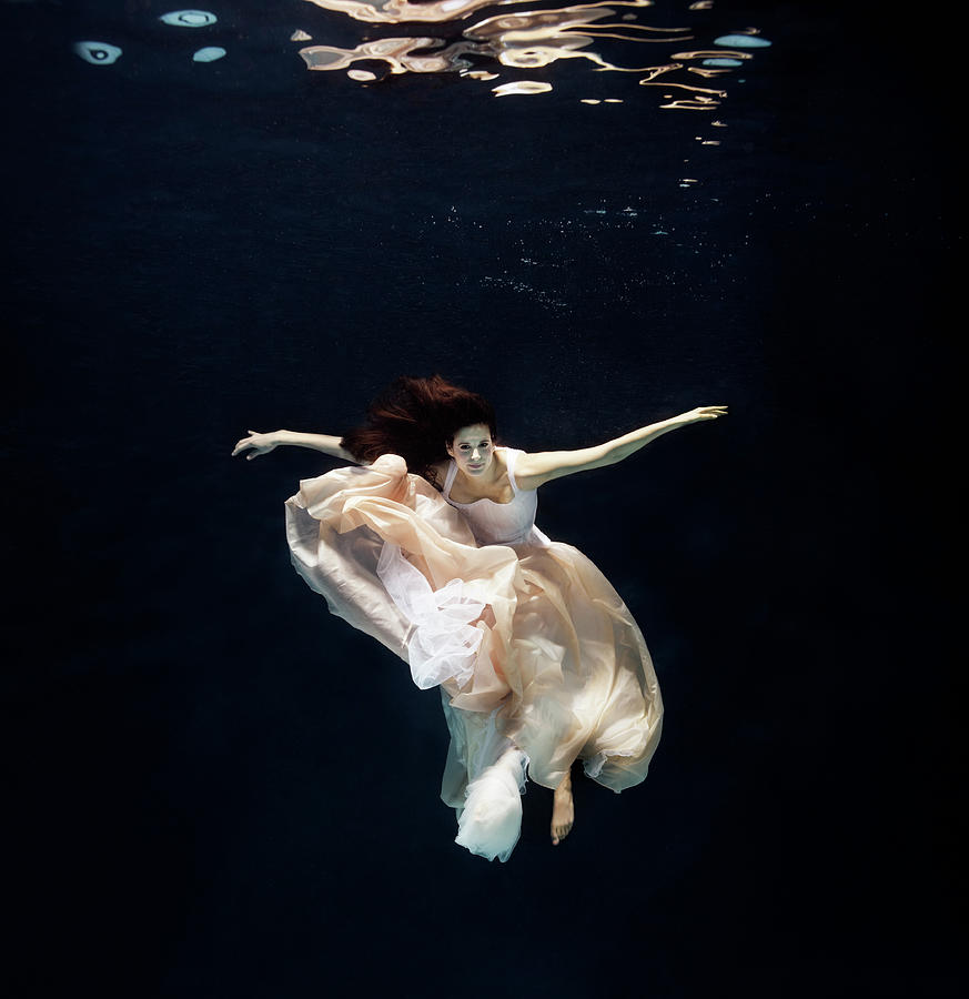 Ballet Dancer Underwater #13 Photograph by Henrik Sorensen