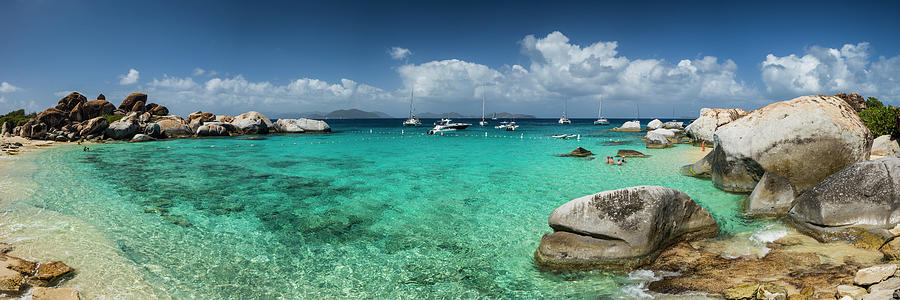 Beach Photograph - British Virgin Islands, Virgin Gorda #13 by Walter Bibikow