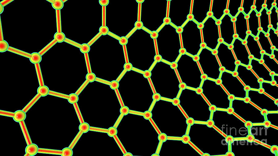Carbon Nanotube #13 Photograph by Kateryna Kon/science Photo Library