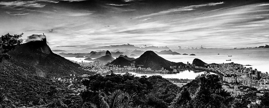 Cityscape, Rio De Janeiro, Brazil #13 Digital Art by Antonino Bartuccio