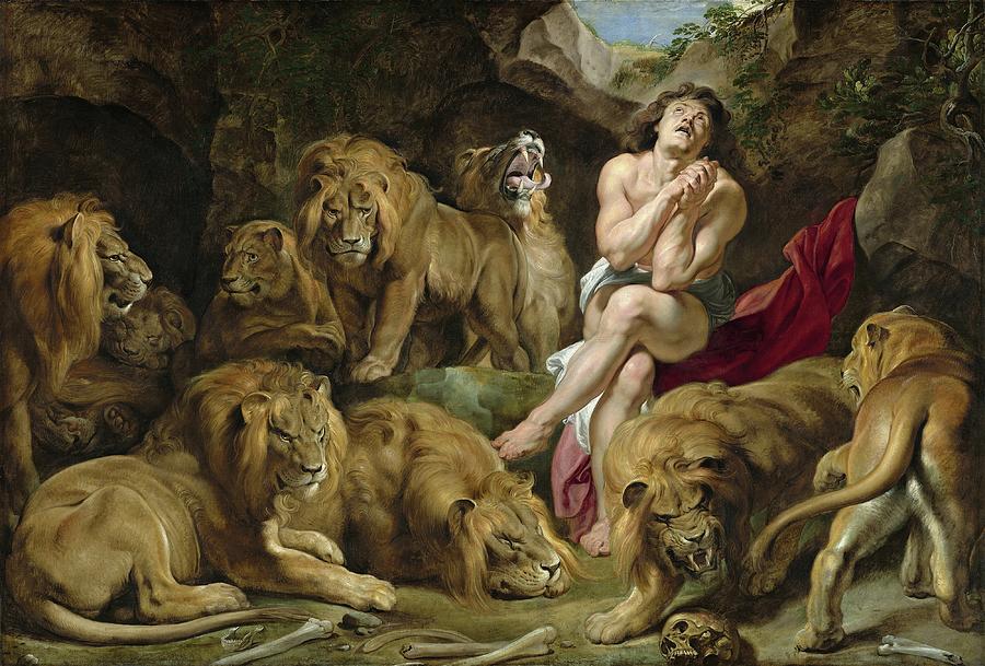 Daniel In The Lions Den Painting by Peter Paul Rubens Daniel In The Lions Den Painting by Peter Paul Rubens