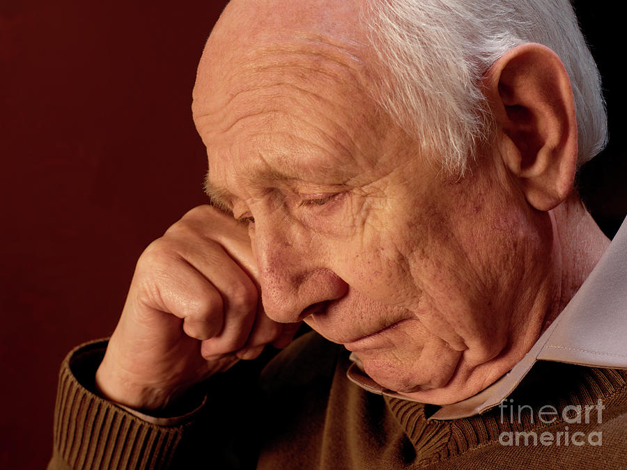 Depressed Man #13 Photograph by Science Photo Library Depressed Man #13 Photograph by Science Photo Library
