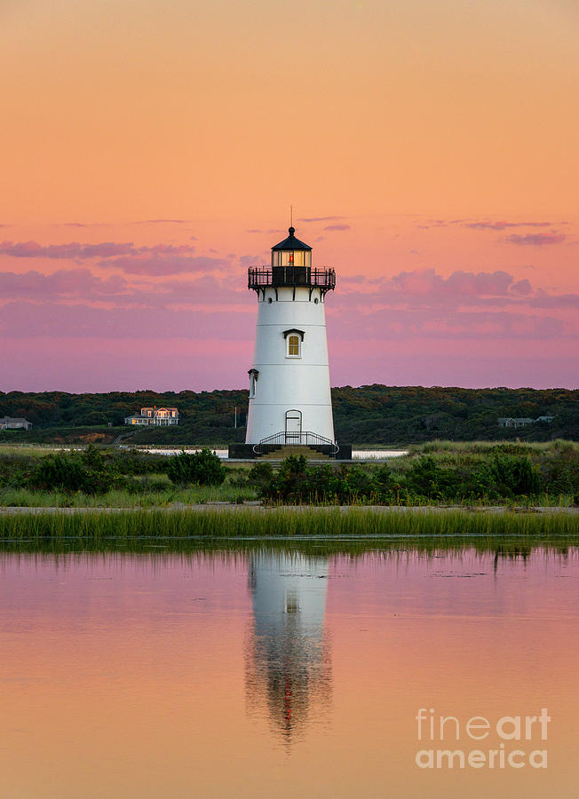 Architecture Photograph - Edgartown Lighthouse #13 by John Greim