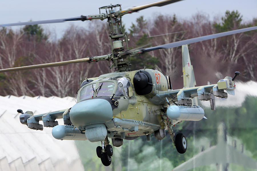 Ka-52 Alligator Attack Helicopter #13 Photograph by Artyom Anikeev