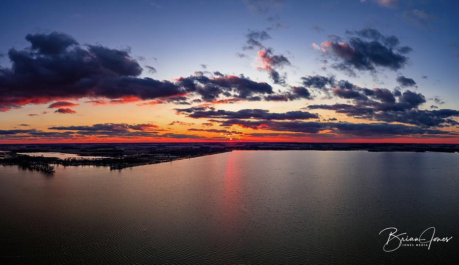 Lake Sunset #13 Photograph by Brian Jones