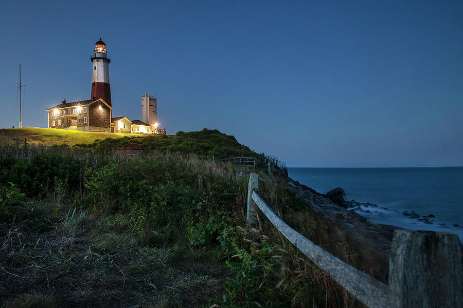 Lighthouse, Montauk, New York Digital Art By Claudia Uripos - Fine Art 