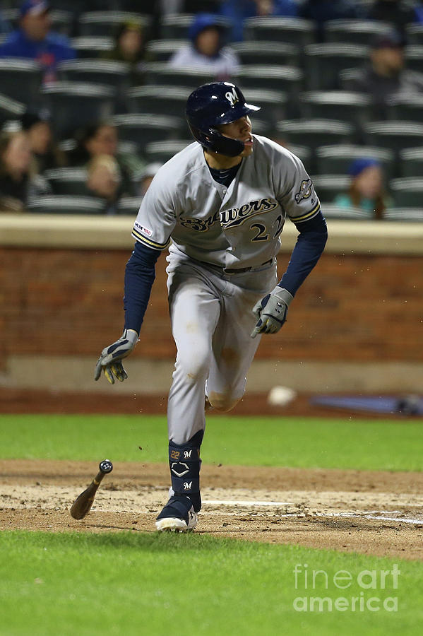 Milwaukee Brewers V New York Mets Photograph by Mike Stobe Milwaukee Brewers V New York Mets Photograph by Mike Stobe