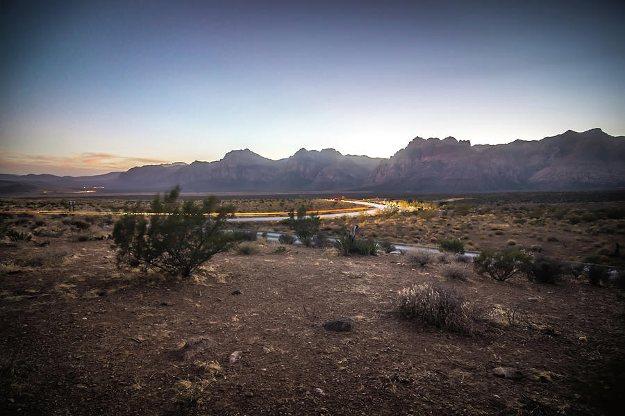 Red Rock Canyon Las Vegas Nevada At Sunset #13 Photograph by Alex Grichenko
