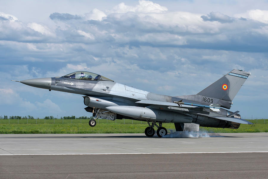 Romanian Air Force F-16am Fighting #13 Photograph by Daniele Faccioli