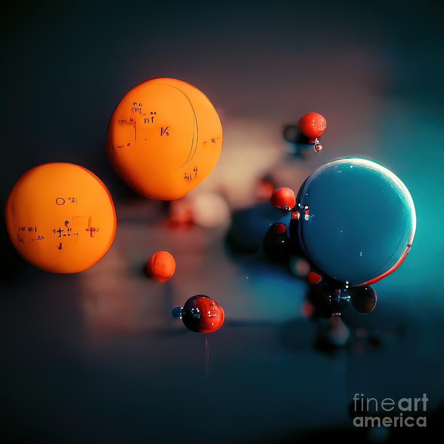 Subatomic Particles And Atoms #13 Photograph by Richard Jones/science Photo Library