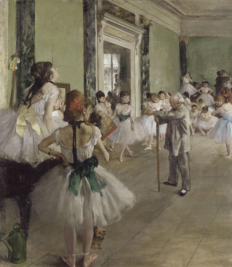 The Ballet Class Painting
