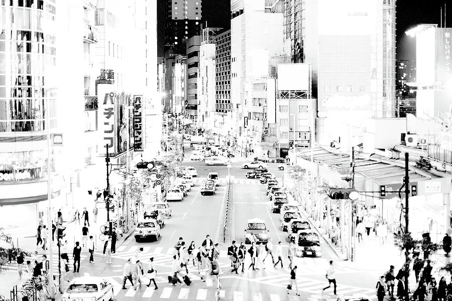 Tokyo White Streetscapes From A #13 Photograph by Chris Mcgrath