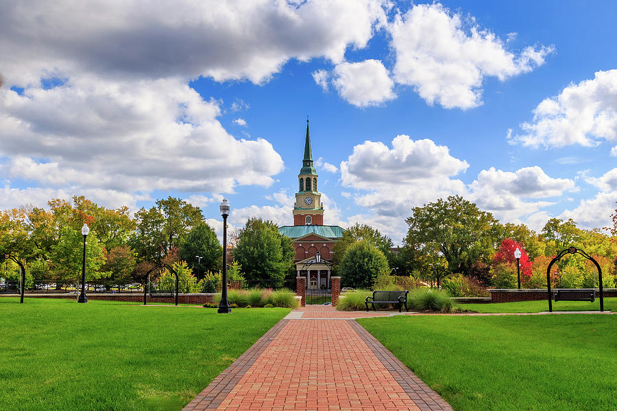 Wait Chapel at Wake Forest University Photograph by Bryan Pollard - Pixels