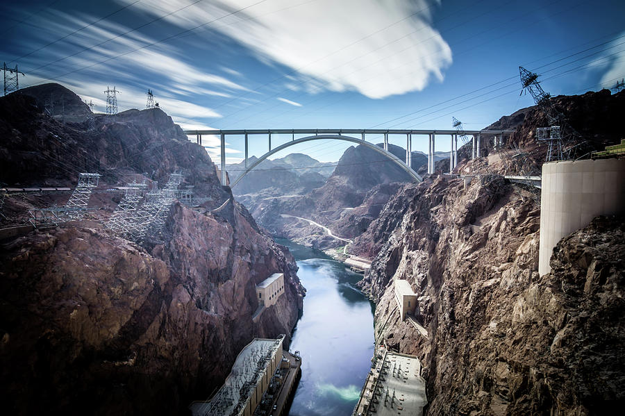 Wandering Around Hoover Dam On Lake Mead In Nevada And Arizona #13 Photograph by Alex Grichenko