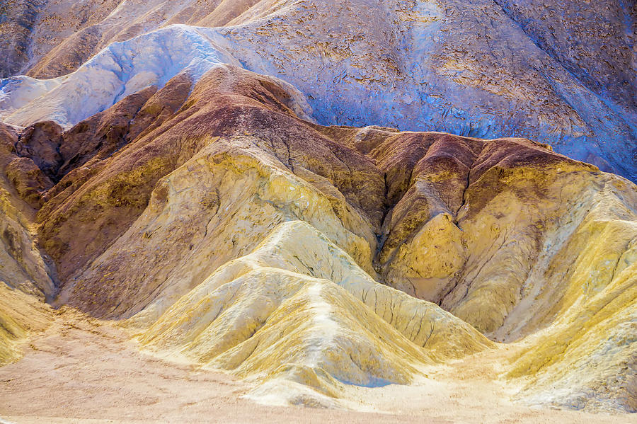 Zabriskie Point In Death Valley National Park #13 Photograph by Alex Grichenko