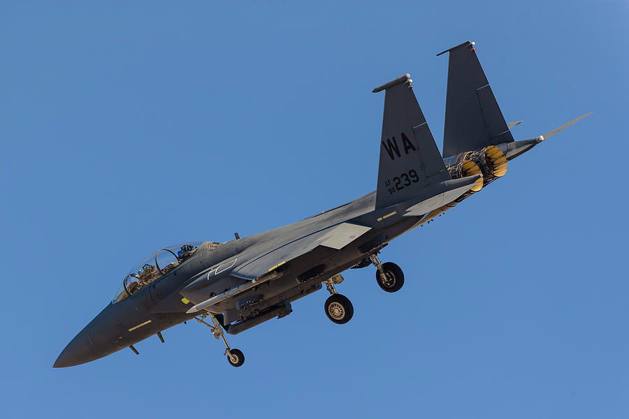 A U.s. Air Force F-15e Strike Eagle #14 Photograph by Rob Edgcumbe