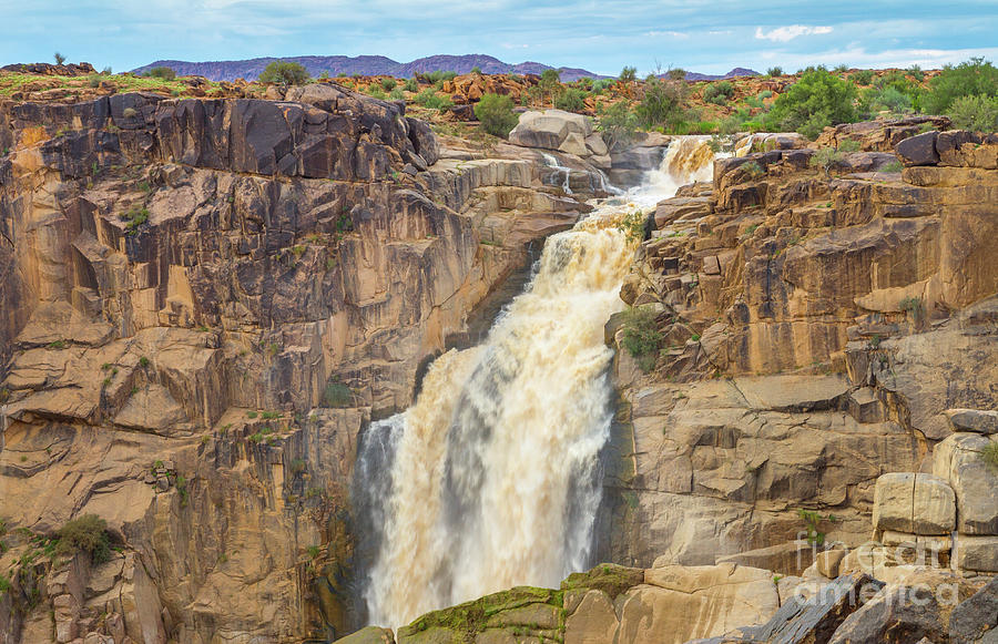 Augrabies waterfall in the Augrabies national Park. Photograph by Rudi ...