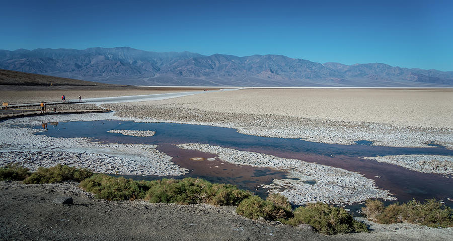 Badwater Basin Death Valley National Park California #14 Photograph by Alex Grichenko
