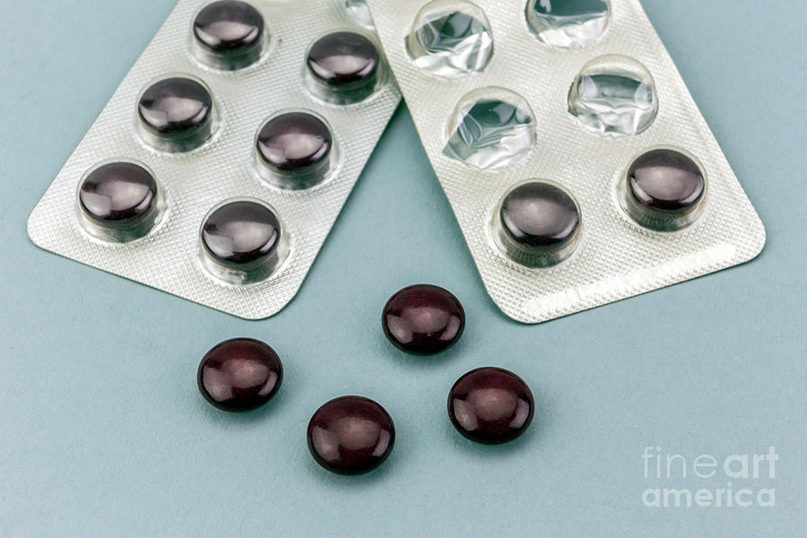 Blister Packs Of Tablets #14 Photograph by Digicomphoto/science Photo Library