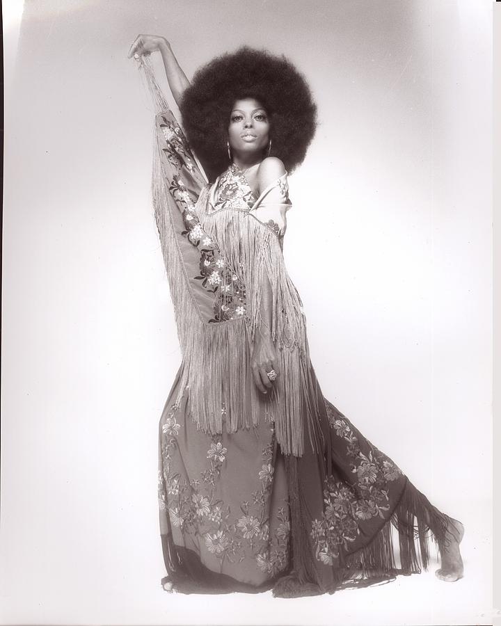 Diana Ross Portrait Session #14 Photograph by Harry Langdon