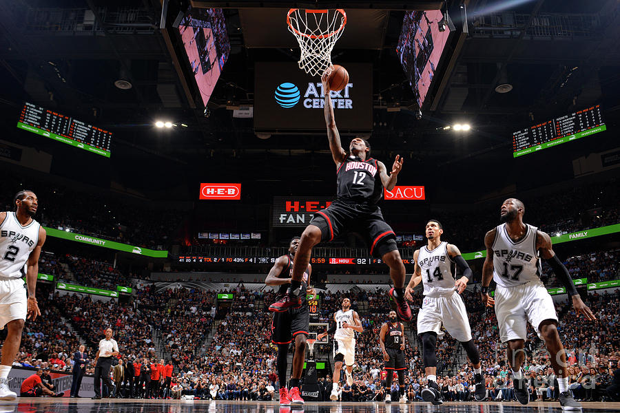 Houston Rockets V San Antonio Spurs - #14 Photograph by Jesse D. Garrabrant