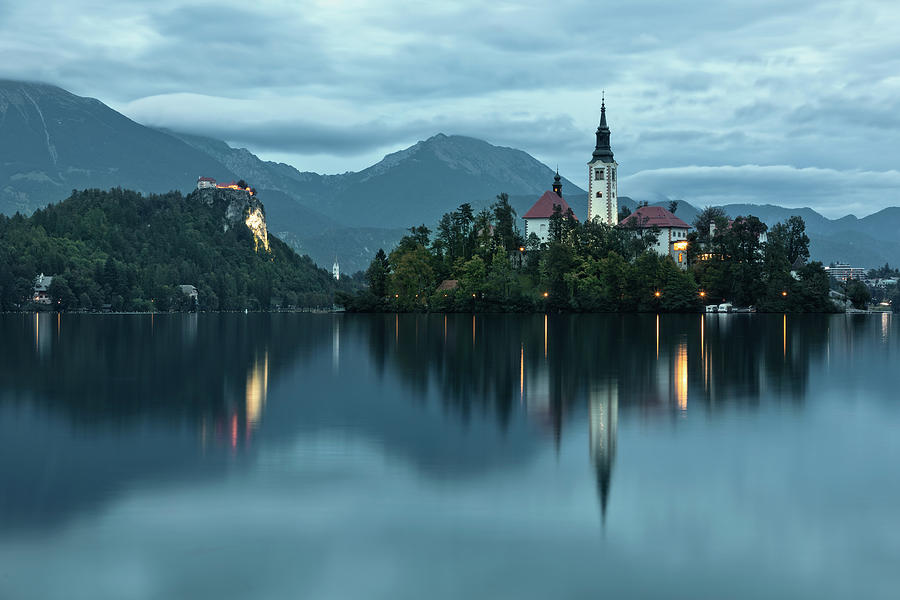 Mountain Photograph - Lake Bled - Slovenia #14 by Joana Kruse
